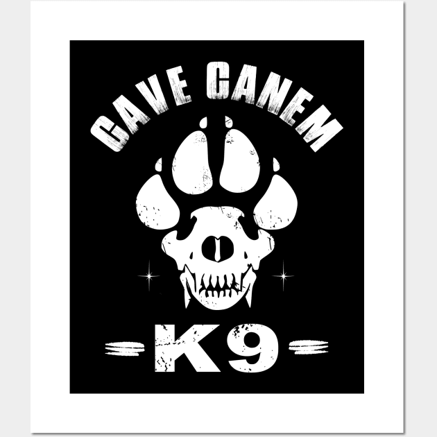 Cave Canem Wall Art by K9Andi